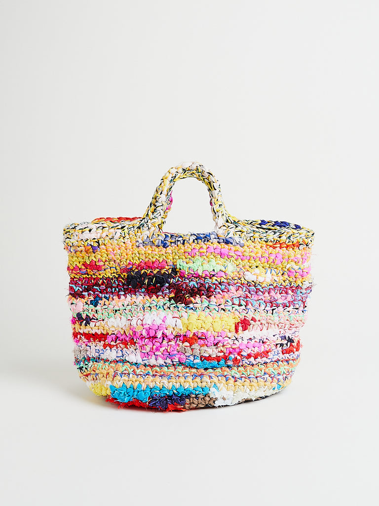 Daniela Gregis Borsa Crochet Bag Ciclamino in Colour Mix