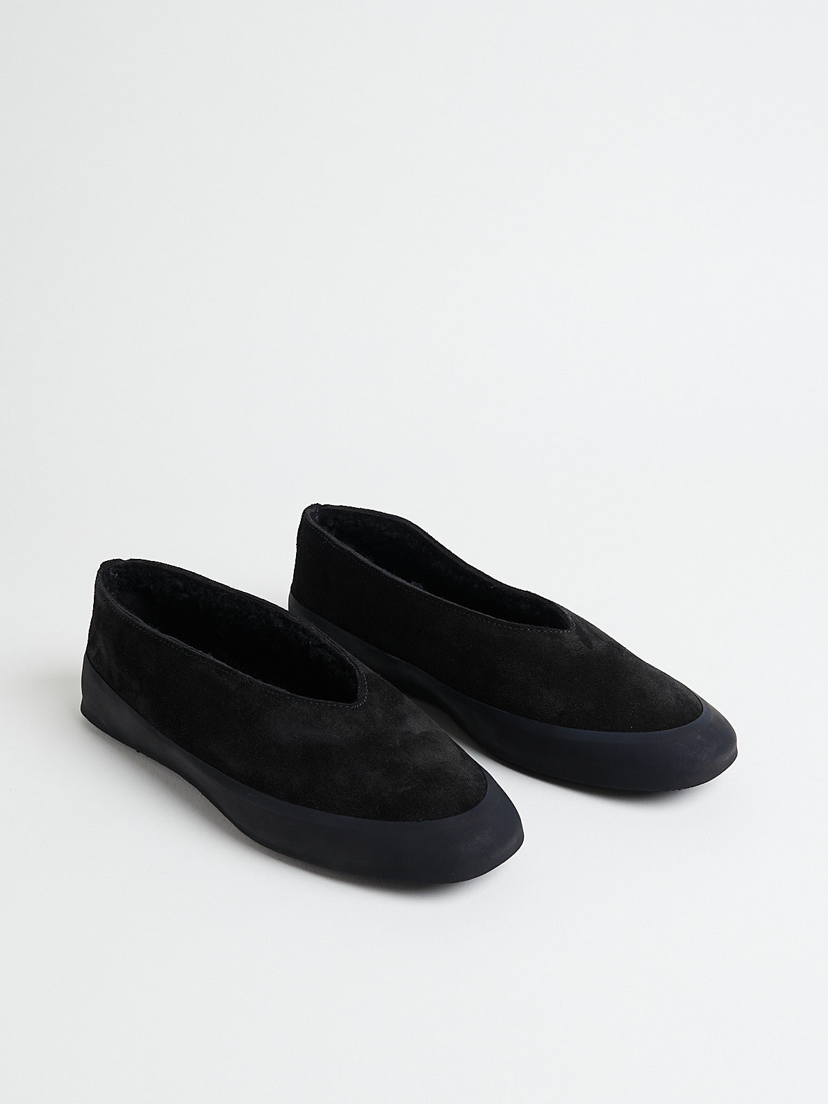 Apres Ski Shearling Flats Apres Ski Shearling Flats In Brown