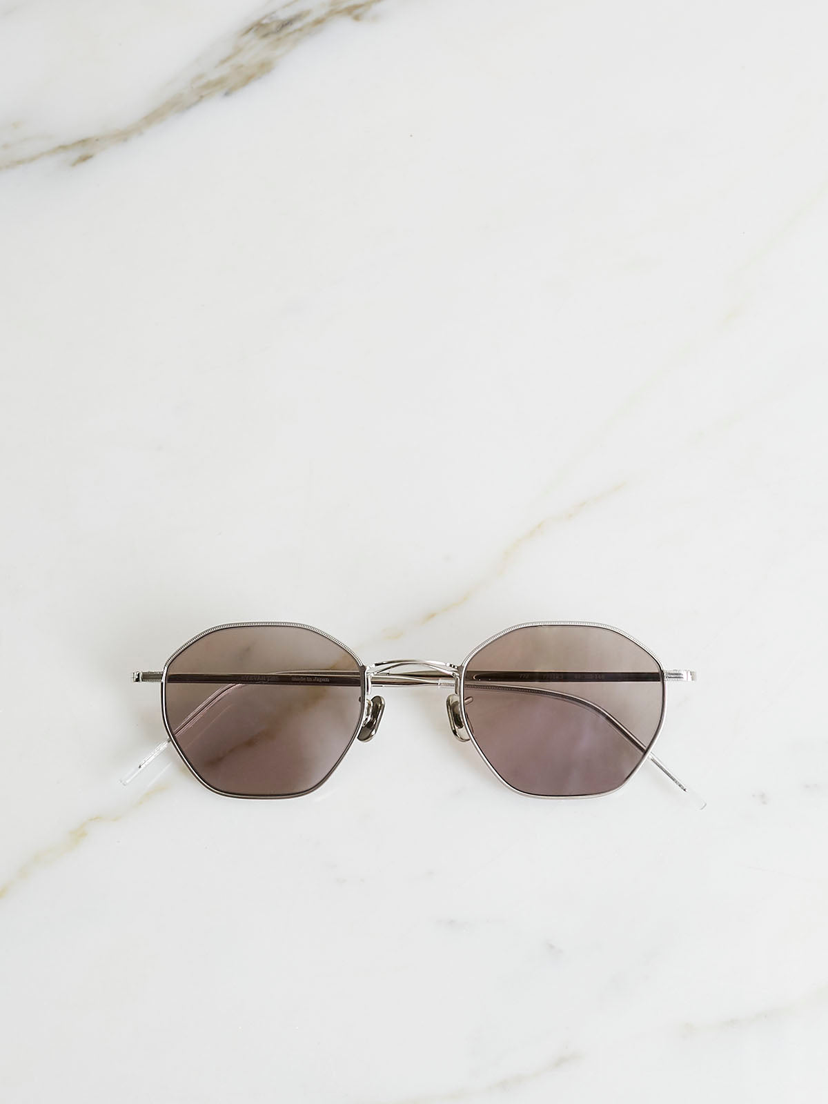 eyevan #142 Eyevol Sunglasses RYS MBK-LY-DK.GRY Rise Square Made in Japan