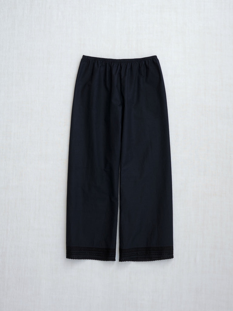 dosa - Pants with Lace in Midnight