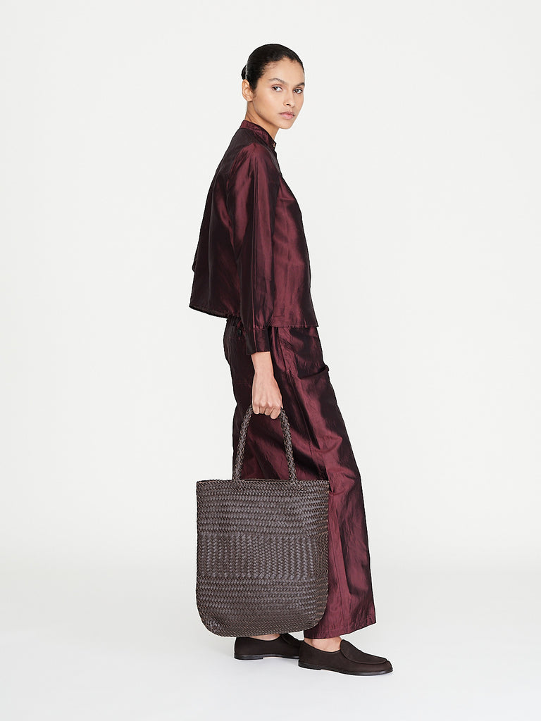 Christian Peau - Mesh Bag A in Dark Brown