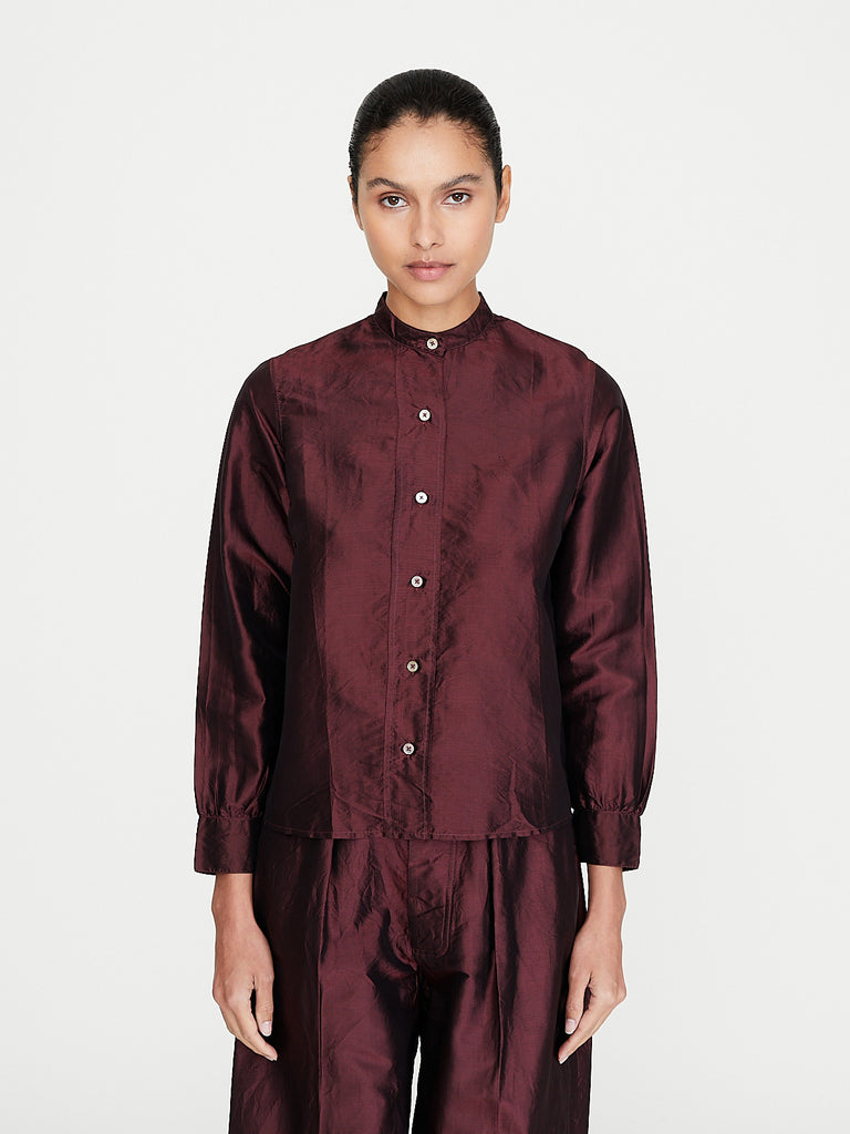 Christian Peau - Silk Blouse in Plum