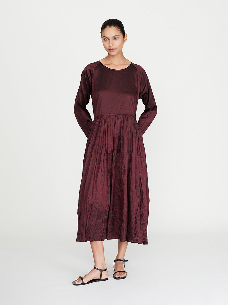 Christian Peau - Silk Dress in Plum