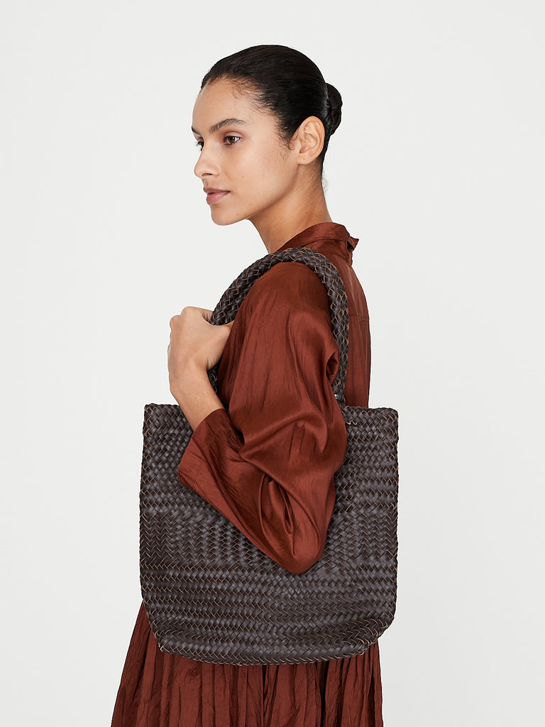 Christian Peau - Mesh Bag B in Dark Brown