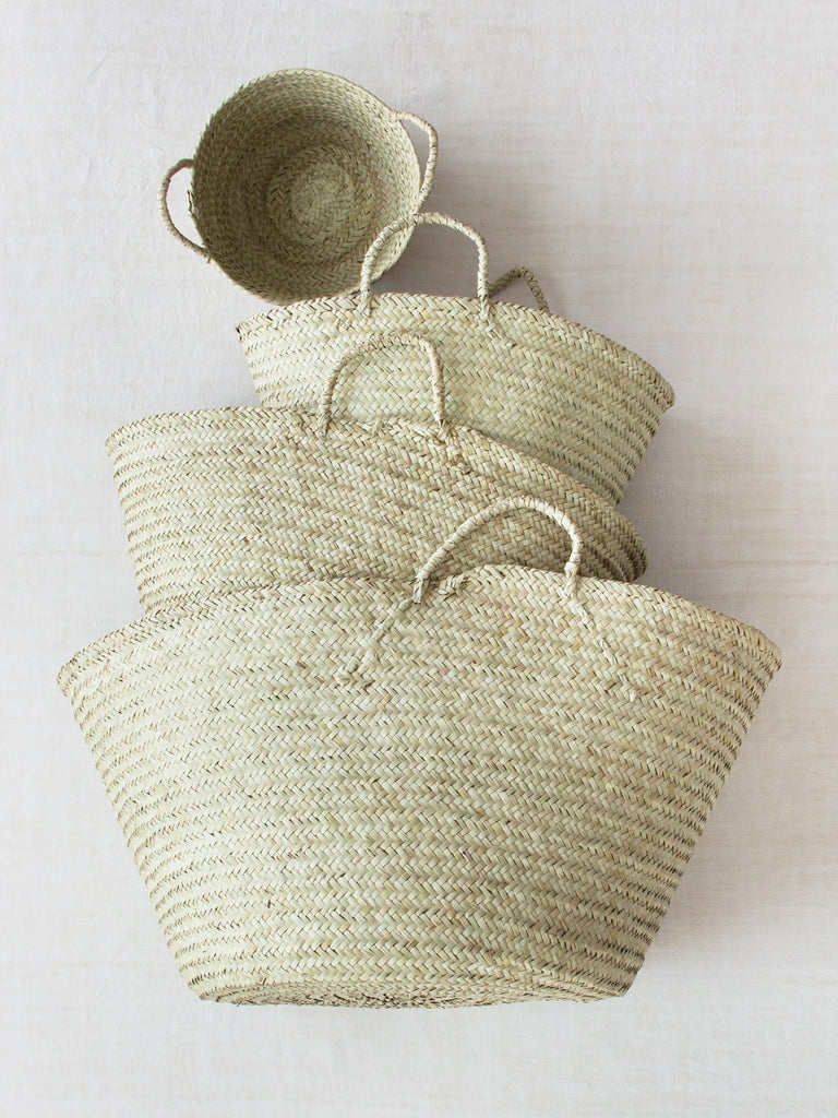 Dosa Small Kikapu Palm Basket in Natural