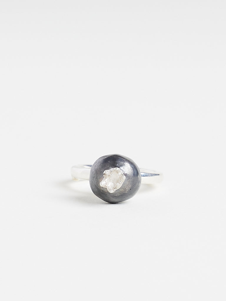 Rosa Maria - Mariko Ring in Sterling Silver & Oxidised Silver