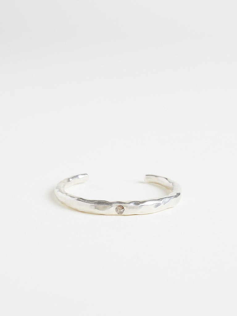 Rosa Maria - Seiko Bracelet in Sterling Silver with Brown Diamonds