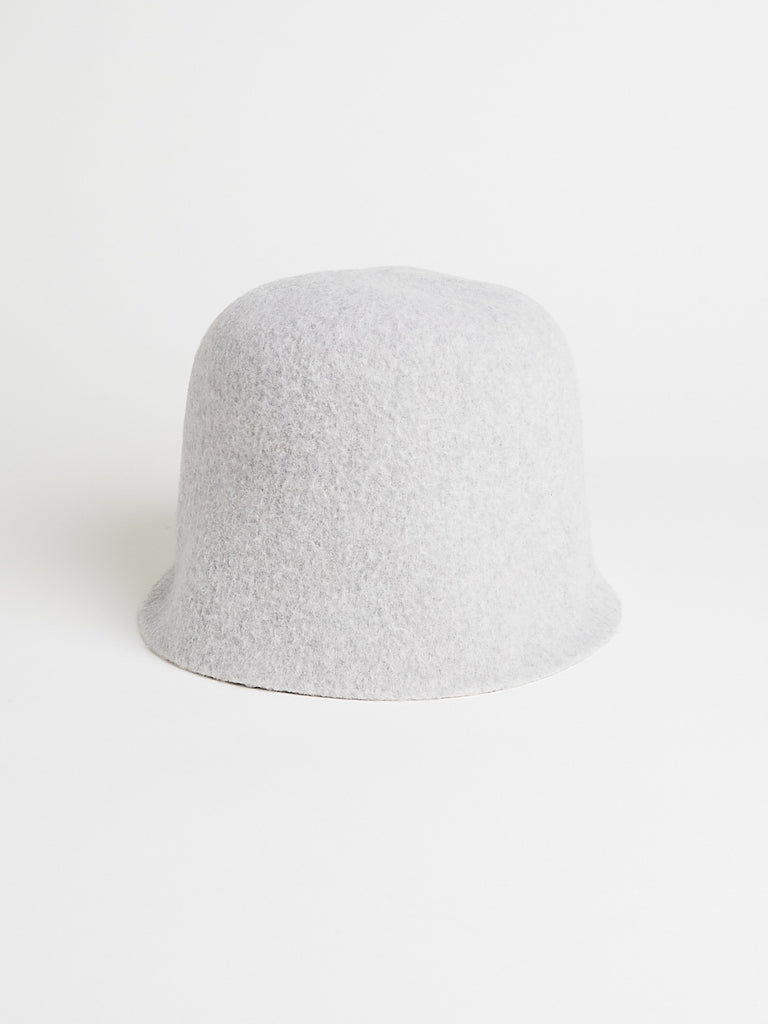 Mature Ha -Bell Hat in Light Grey