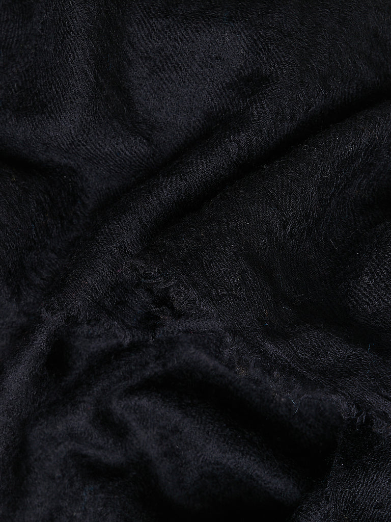 Frenckenberger - Woven Scarf in Black