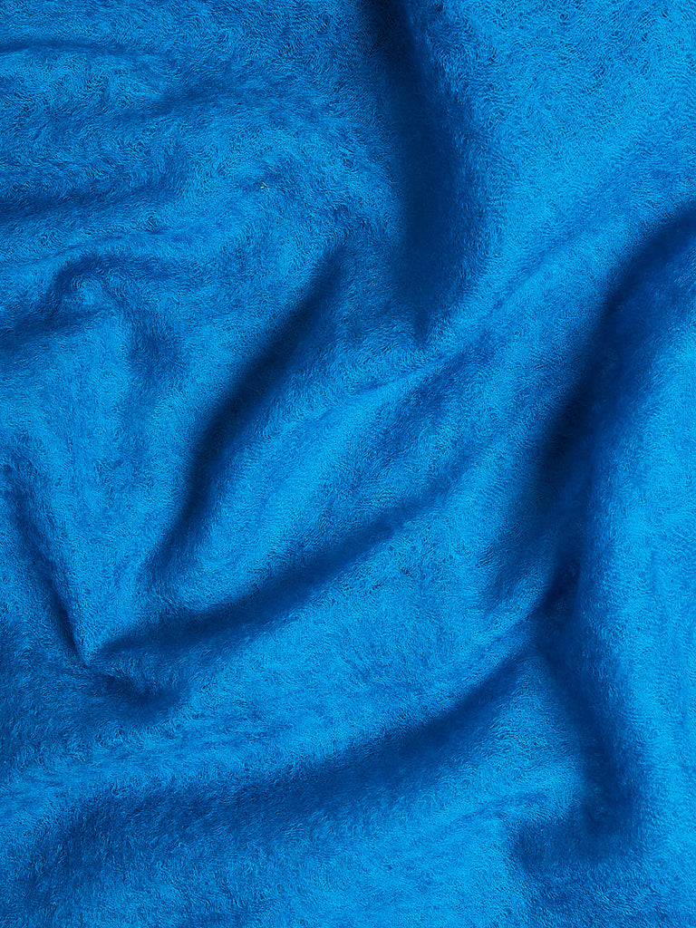 Frenckenberger - Woven Scarf in Electric Blue