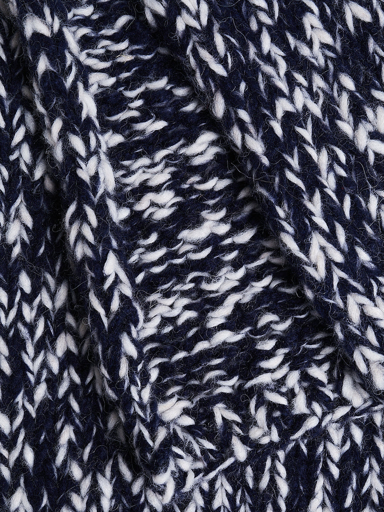 Casey Casey - Scarf Softy Marled in Night/White