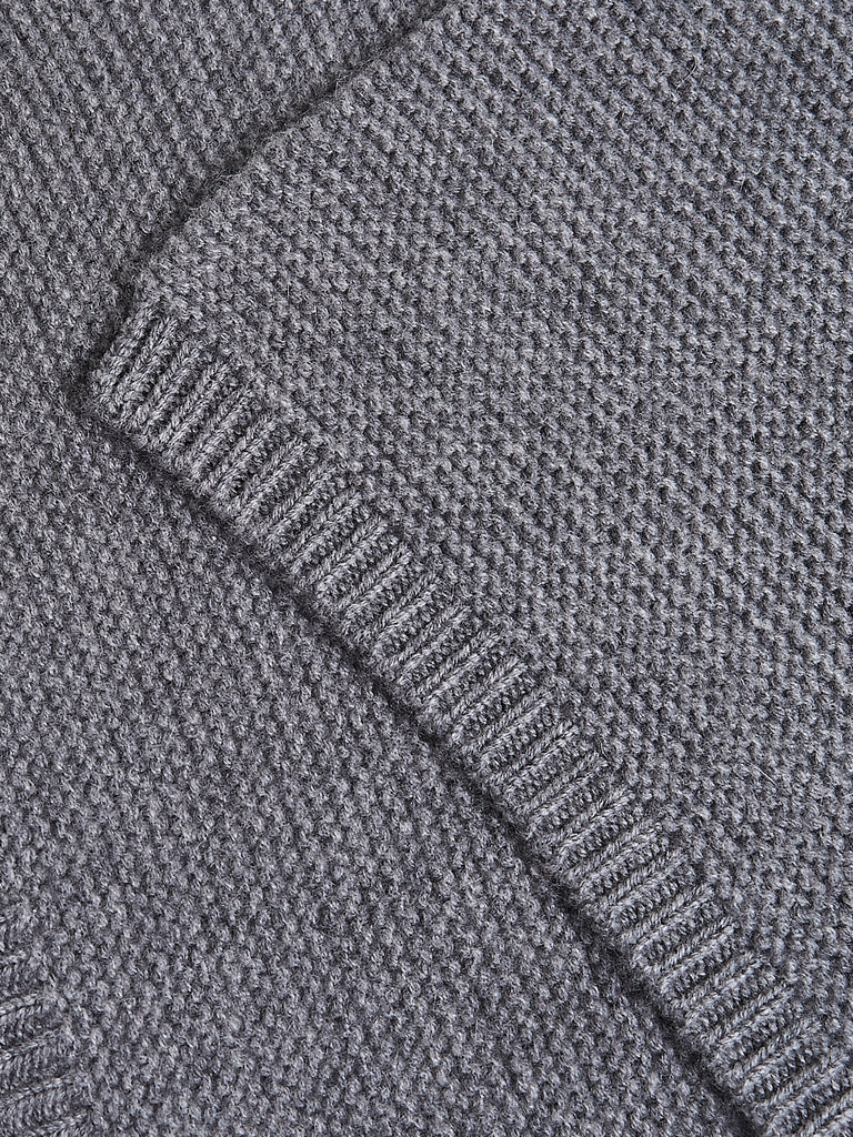 Sofie D'Hoore - Marisol Links Scarf in Mid Grey Melange