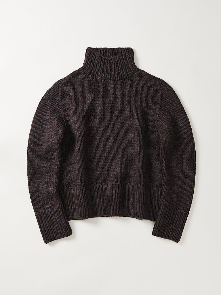 Wommelsdorff - Tonka Sweater in Chocolate/Dark Taupe