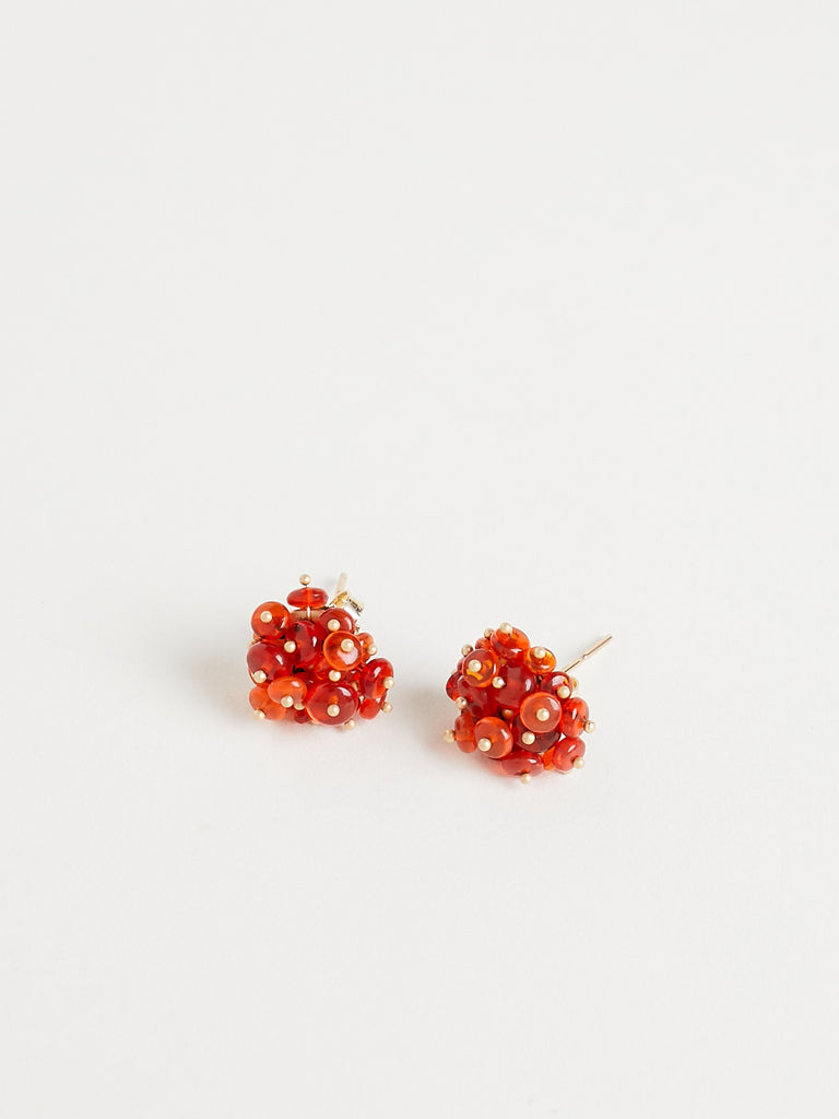 Ted Muehling - Fire Opal Studs