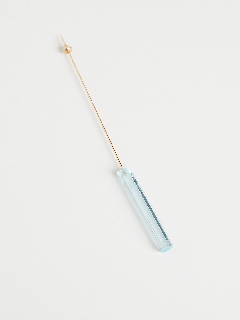 Ted Muehling - Aquamarine Hatpin