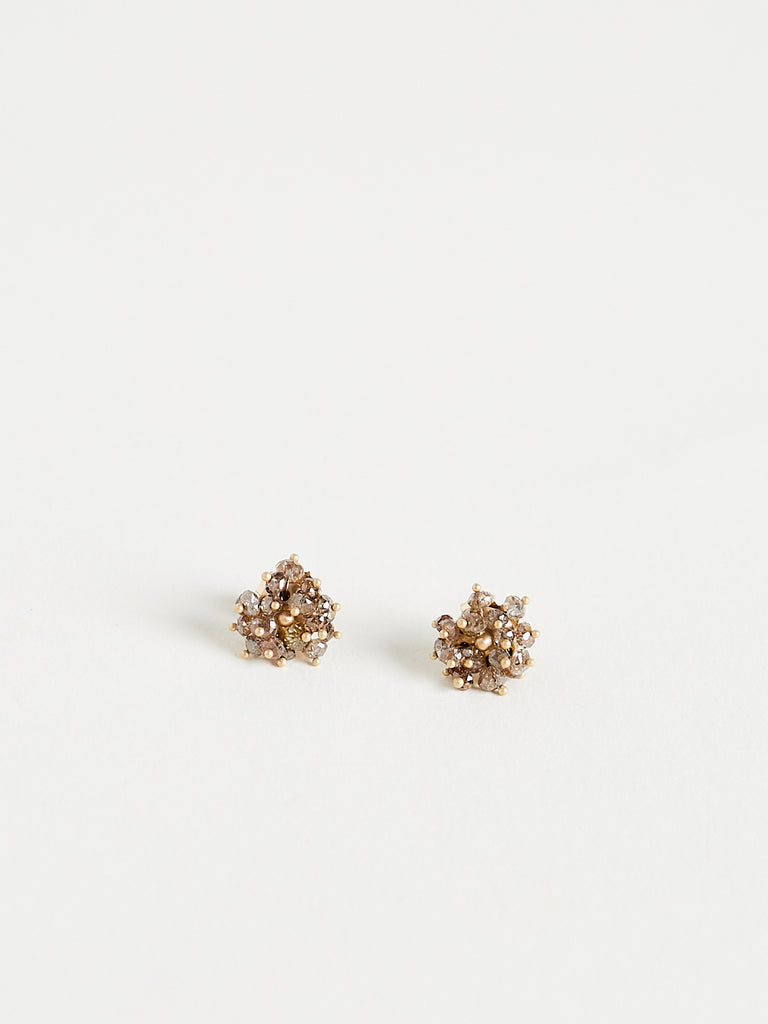 Ted Muehling - Small Brown Diamond Studs