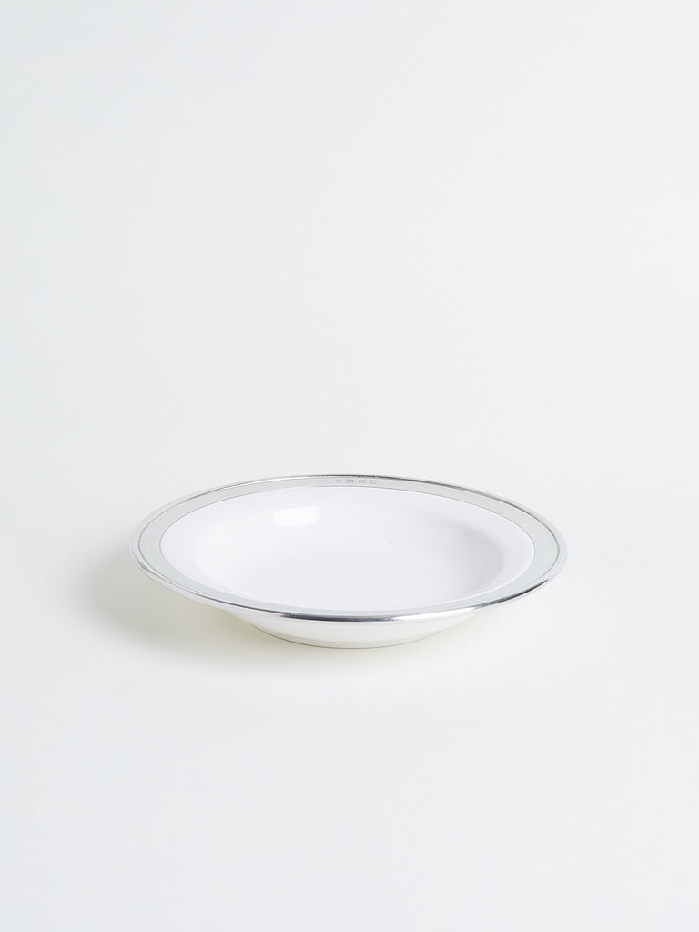 Cosi Tabellini - Convivio Pewter & Ceramic Cereal Bowl