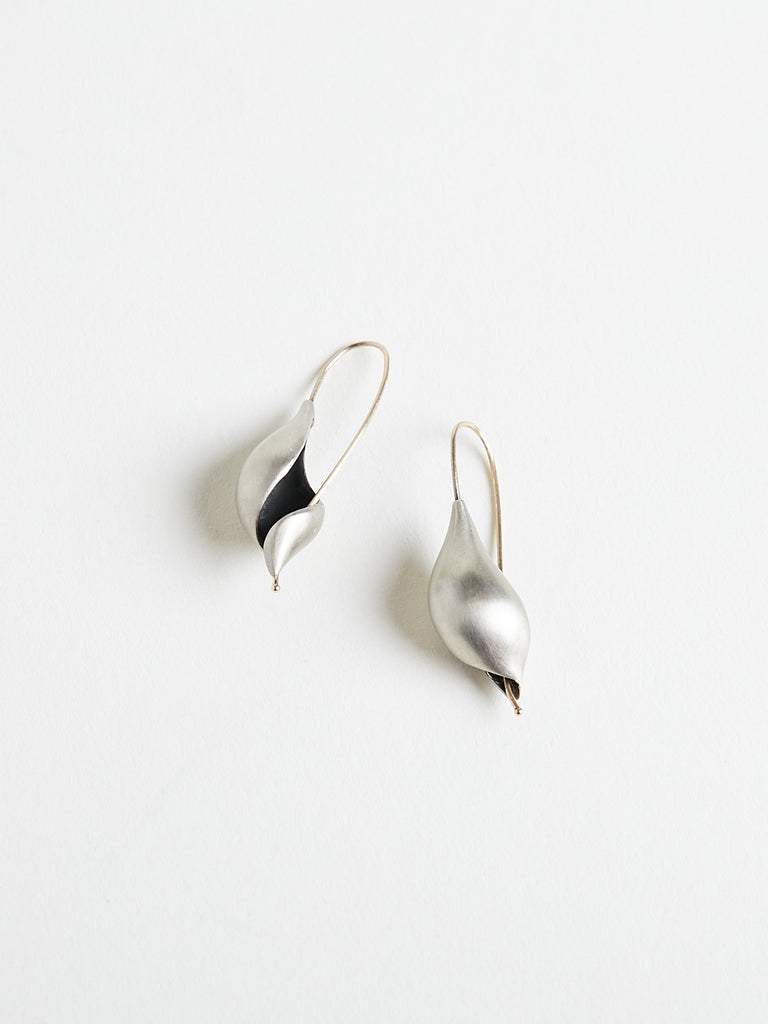 Ted Muehling - New Shell Earrings in 14k White Gold