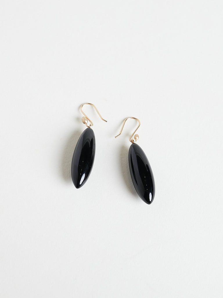 Ted Muehling - Long Berry Earrings in Onyx
