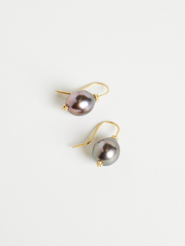 Prounis - Tahitian Pearl Baby Linea Earrings