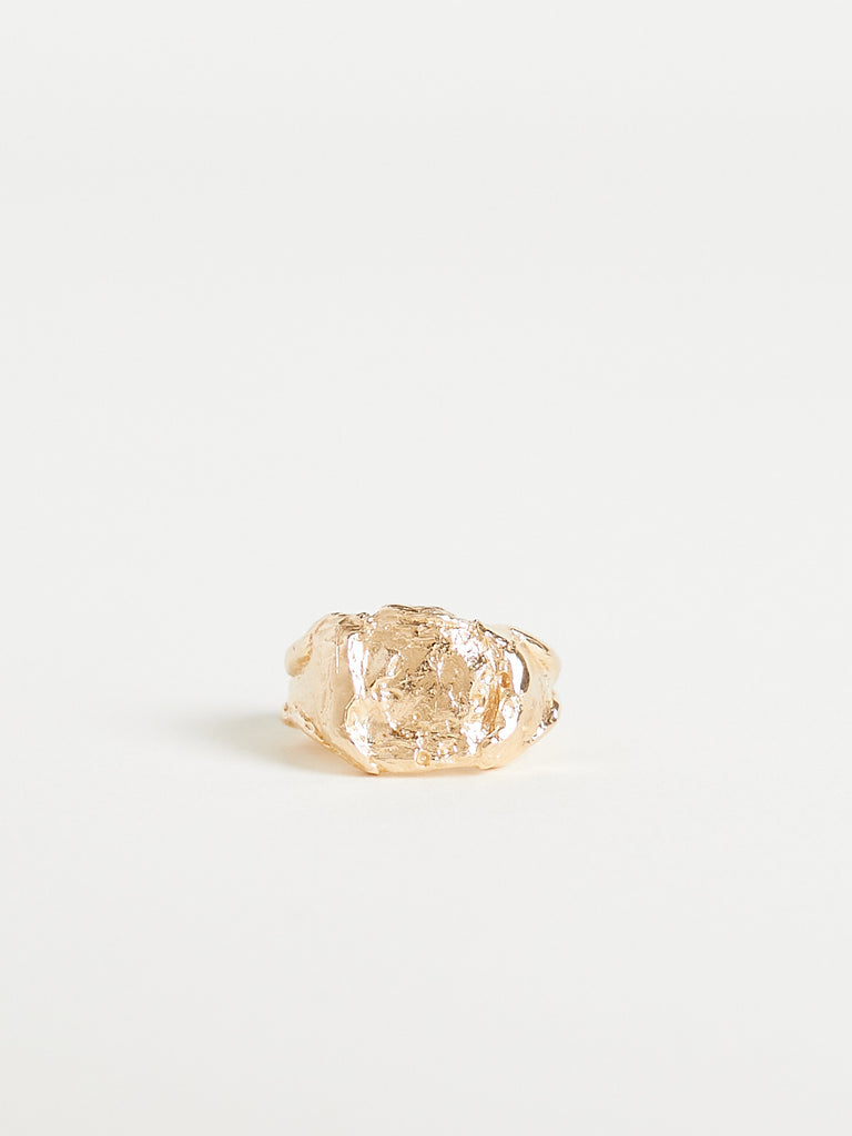 Alice Waese - Signet in 14K Yellow Gold
