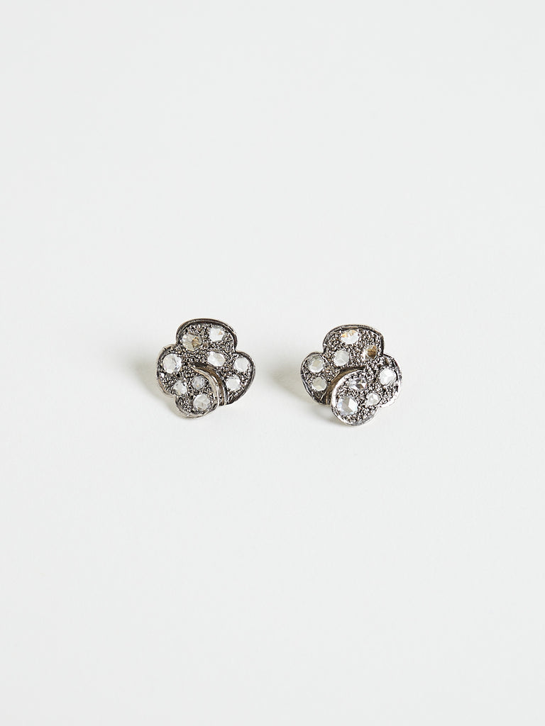 Fanourakis - Earrings with 1.76ct White Diamond in 18k Yellow Gold