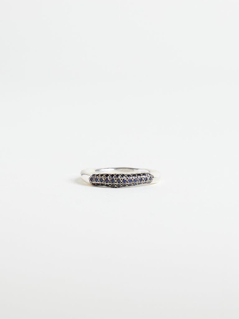Rosa Maria - Sei Ring with 0.36ct Sapphires on Sterling Silver