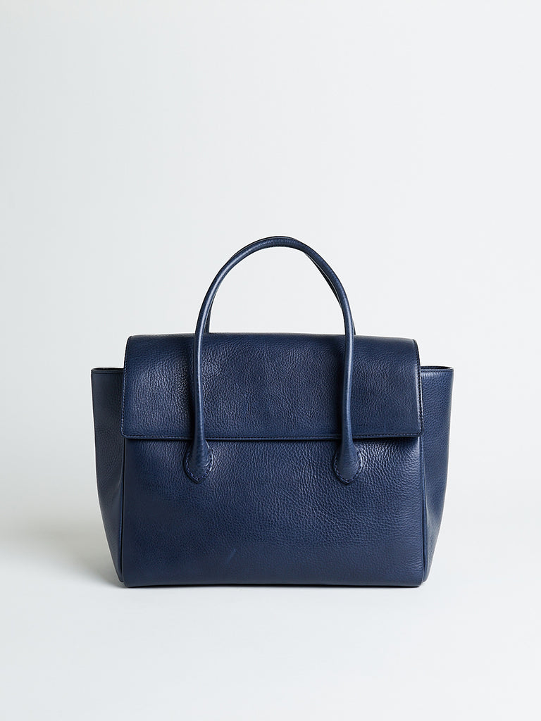 Arts & Science - Stitch Flap Bag S in Navy