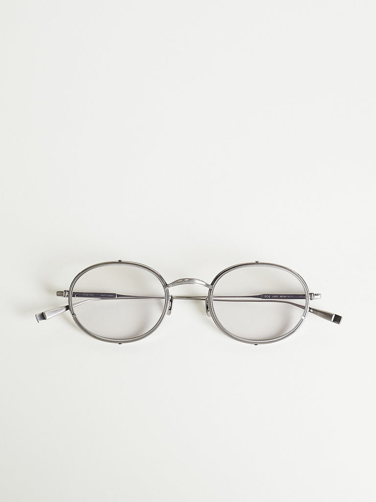 Eyevan - 804 Sunglasses with Metal Rim in Light Grey