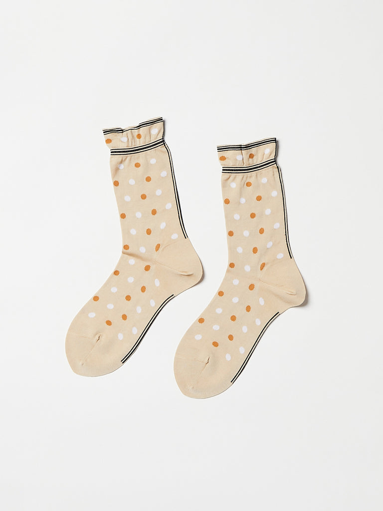 Antipast - Classic Dots Socks in Beige