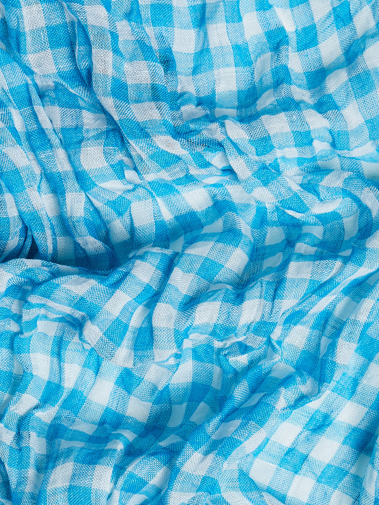 Daniela Gregis - Scialle Shawl Medio Lavato in Check Colour Mix 1