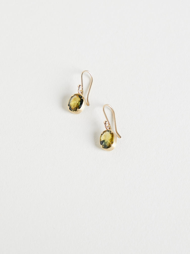 Gabriella Kiss - 2.4ct Yellow Montana Sapphire Earrings on 18k Yellow Gold