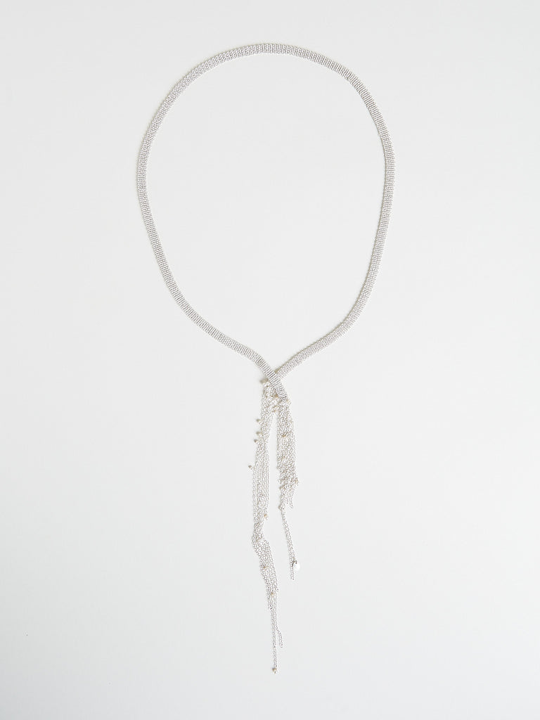 Stephanie Schneider - 105.07 SP Shawl in 925 Sterling Silver & Silk
