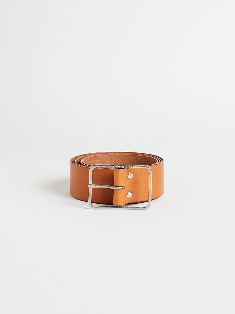 Arts & Science - Thin Buckle Belt M in Camel