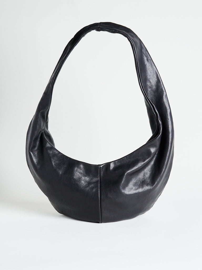 Gabriela Coll Garments - No.250 Leather Crossed Bag in Black