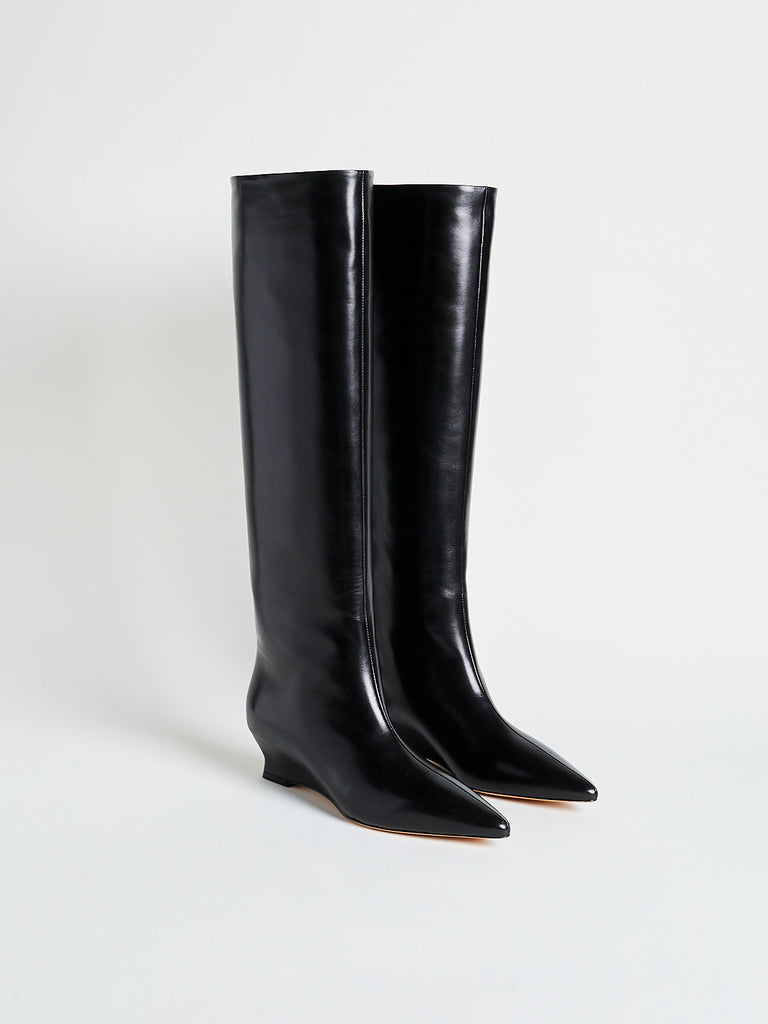 Le Monde Béryl - Camille Tall Boot in Black