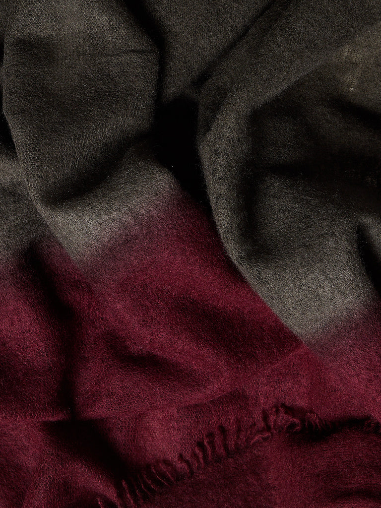 Denis Colomb - Fuzzy Feutre Two Tone in Bhutan Red and Earth Green
