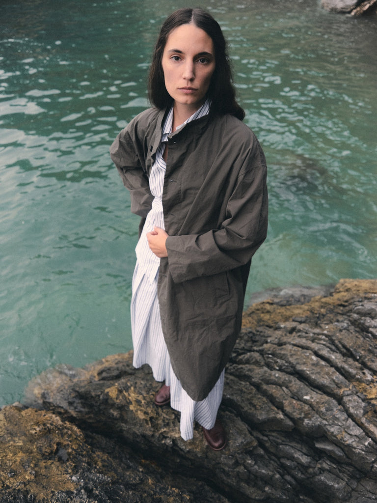 Bergfabel - Alex Coat in Wood