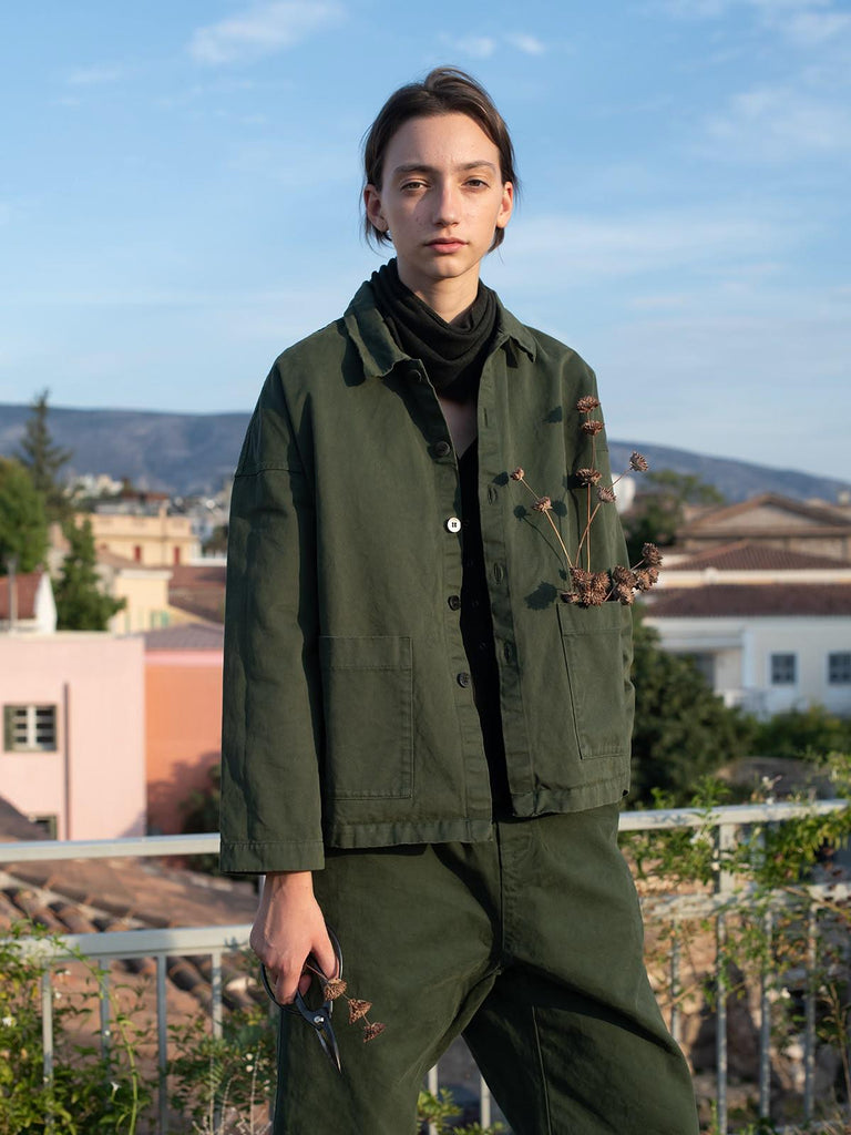 Album di Famiglia - Overshirt WCC in Forest