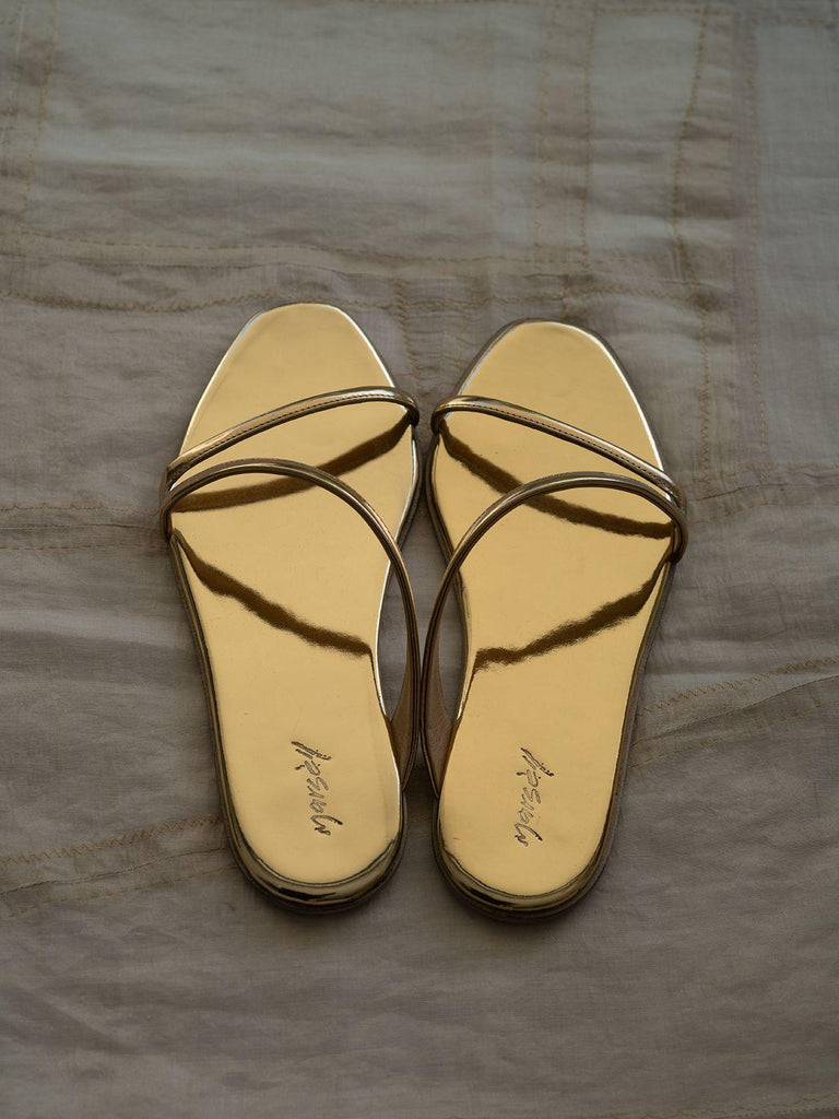 Marsèll - Traccia Platinum Foil Sandal