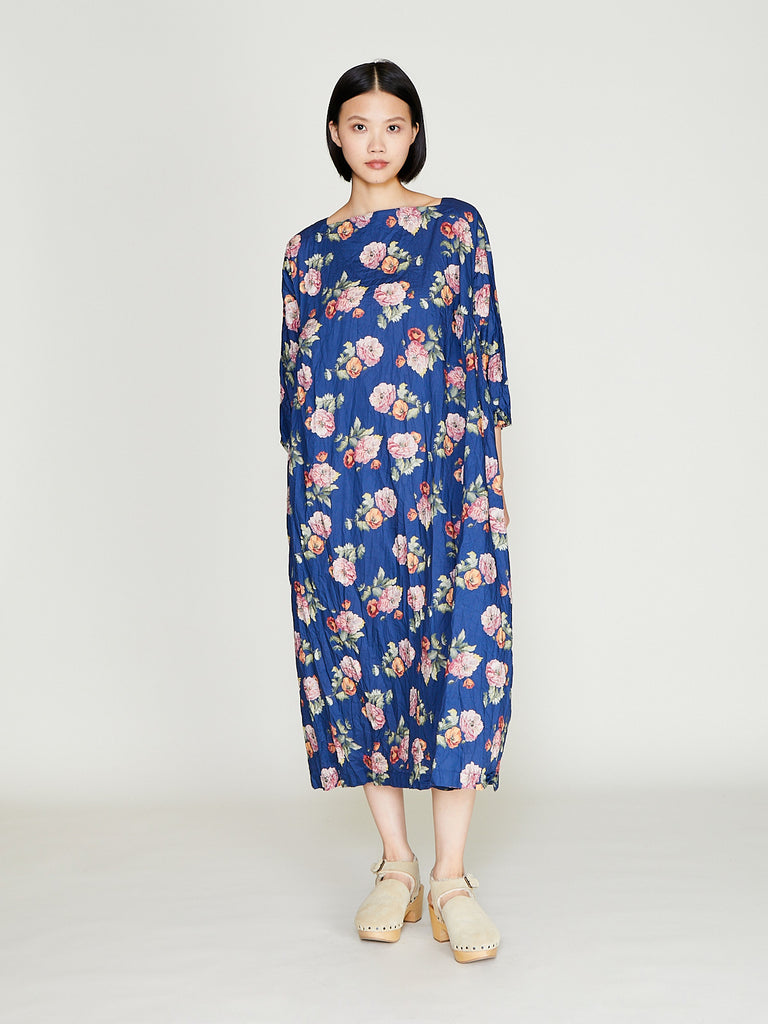 Daniela Gregis - Abito Dress Newpride Lungo Lavato in Red Flowers 2