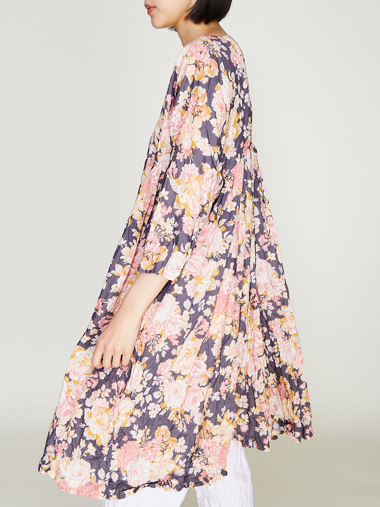 Daniela Gregis - Abito Dress Newpride Medio Lavato in Red Flowers 1