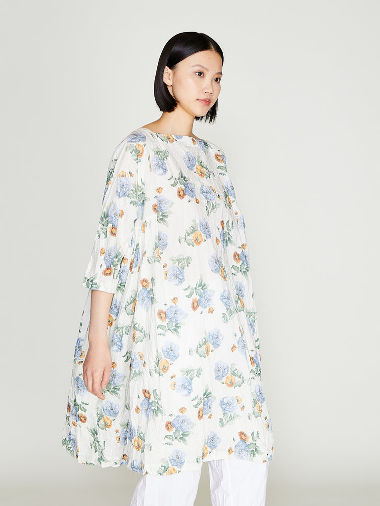 Daniela Gregis - Abito Dress Newpride Medio Lavato in Red Flowers 4