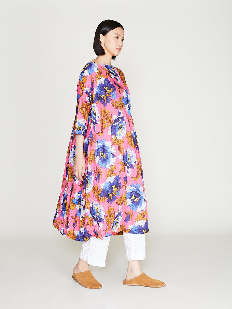 Daniela Gregis - Abito Dress Newpride Medio 115 Lavato in Red Flowers 3