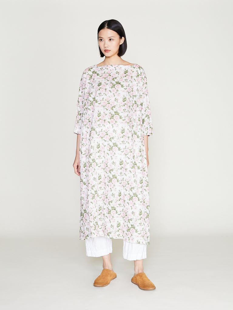 Daniela Gregis - Abito Dress Newpride Medio 115 Lavato in Red Flowers 5