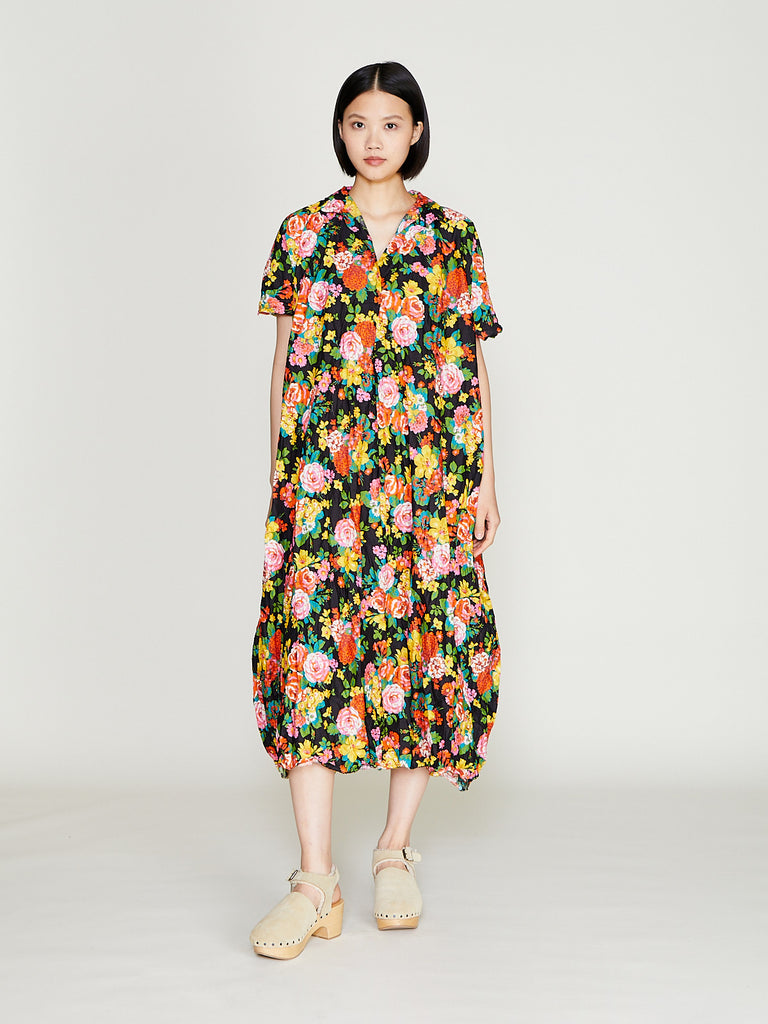 Daniela Gregis - Abito Dress 20.07.06 Manichina Lavata in Big Flowers 2