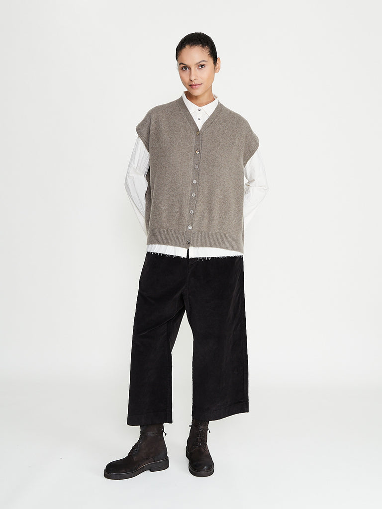 Album di Famiglia - Open Vest WS in Marron Glace