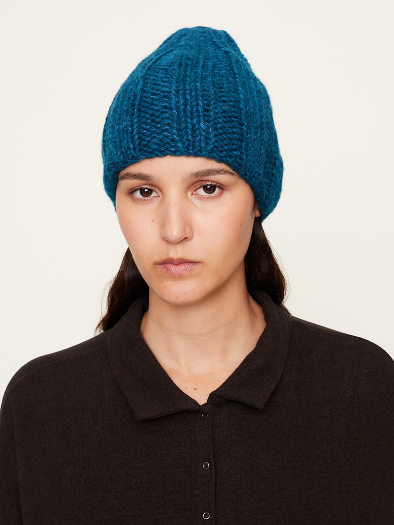 Album di Famiglia - HK Ribbed Hat in Teal