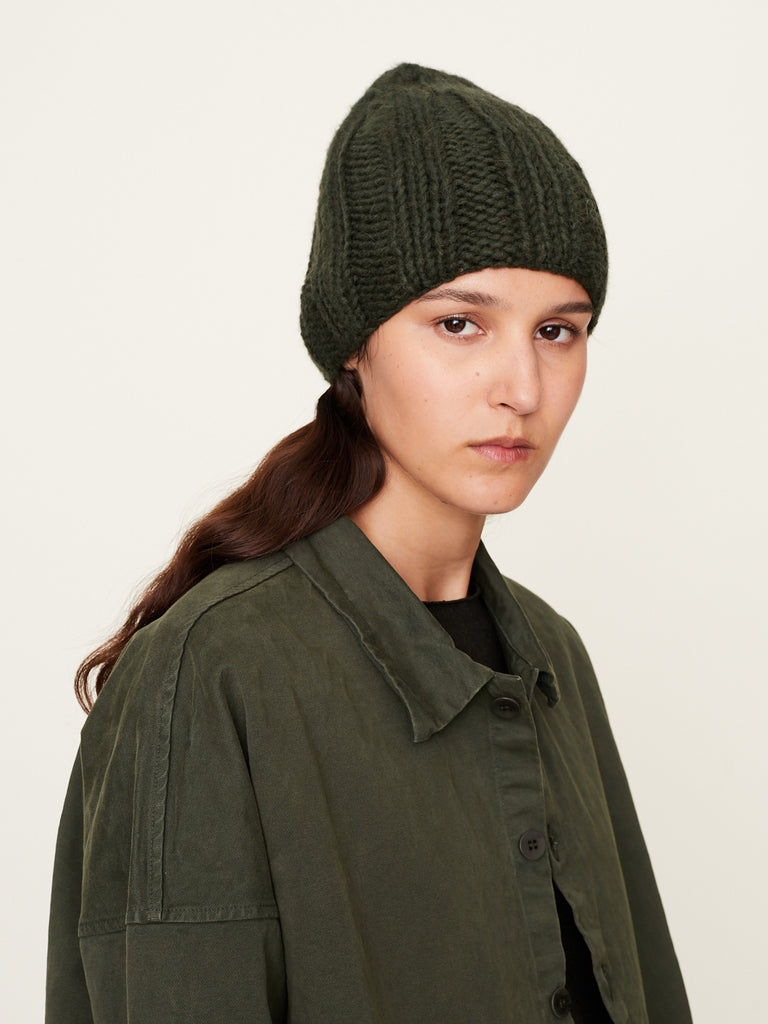 Album di Famiglia - HK Ribbed Hat in Forest