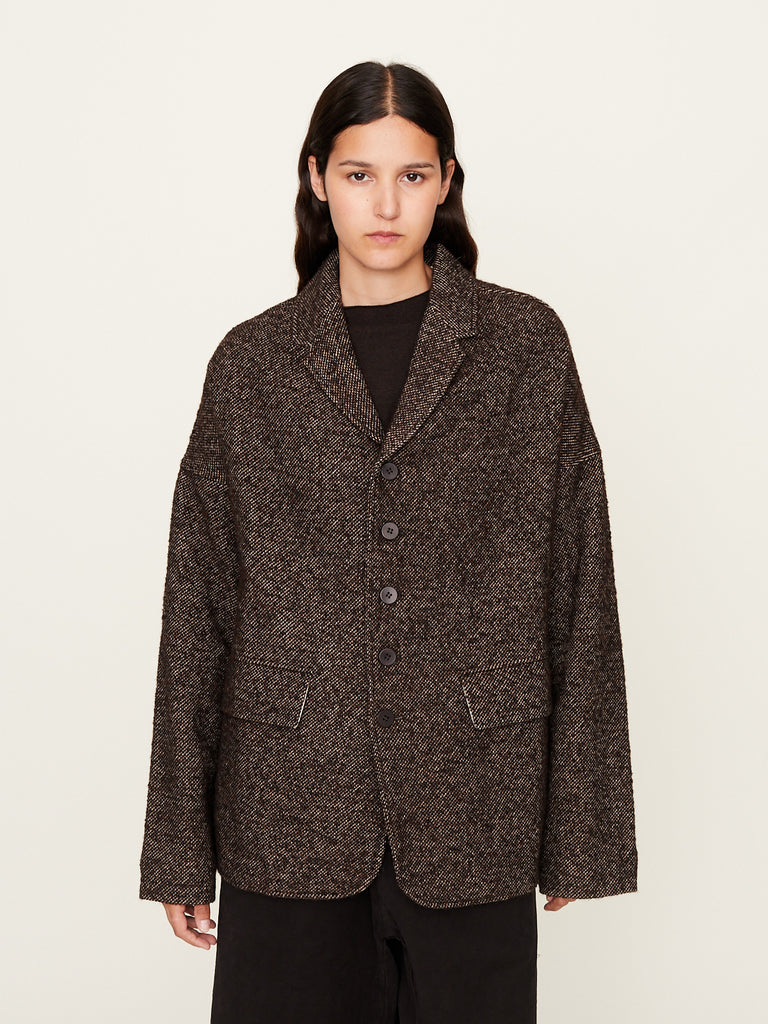 Album di Famiglia - Unisex Blazer WN in Brown